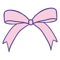 Pink bow