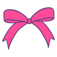 Pink bow