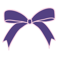 Purple bow